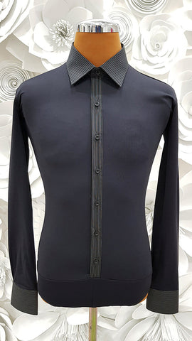 Free Aust-wide shipping.  Best price worldwide with tracking.  Made in Italy this stylish, stretch body shirt comes with built-in pants.    Available in collar sizes 35cm to 45cm.  Made using exclusive B-stretch fabric - Breathable, quick drying fabric. Can be buttoned with or without cufflinks.