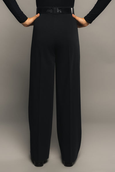 Free Australia-wide shipping - best price worldwide with tracking.  Classic Ballroom and Latin Dance Trousers with belt loops pockets.   Made with Italian High Quality Fabric.  Perfect for dance practice, performance, medals & dancesport competition.