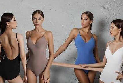 Free Australia-wide Shipping - fast & secure with tracking.  Personal Service.  Complete Zym Dance Range Available.  Best Price Guaranteed.  Versatile and elegant bodysuit with a deep back, thin shoulder straps and bra cups - gorgeous on its own or under your backless dresses.  Soft and silky stretch fabric and a great fit.  The new "must have" leotard for ballroom and latin practice, competition, performance or evening wear.