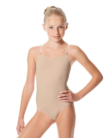 SALE Girls Nude or Black Camisole Brief Bodysuit Geneva