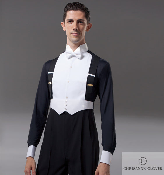 Chrisanne clover mens ballroom competition shirt from dancewear for you australia and nz