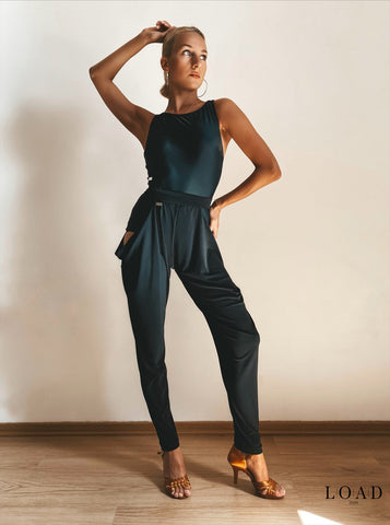 Free Australia-wide shipping - best price worldwide. These gorgeous parachute pants are available in Small and Medium featuring cool, comfy stretch dance fabric and super flattering cut for latin practice & performance.  This gorgeous new collection of dance practice wear has been created by Winson Tam & Anastasia Novikova 