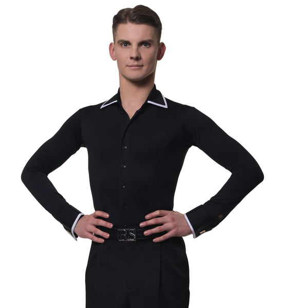 rs atelier mens andrea slim fit stretch shirt from dancewear for you