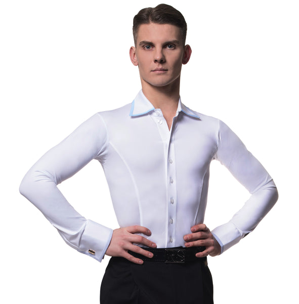 rs atelier mens andrea slim fit stretch shirt from dancewear for you