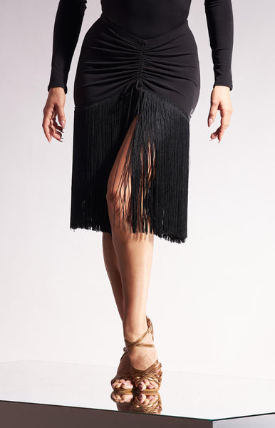 Sasuel Ursula Latin Fringe Skirt