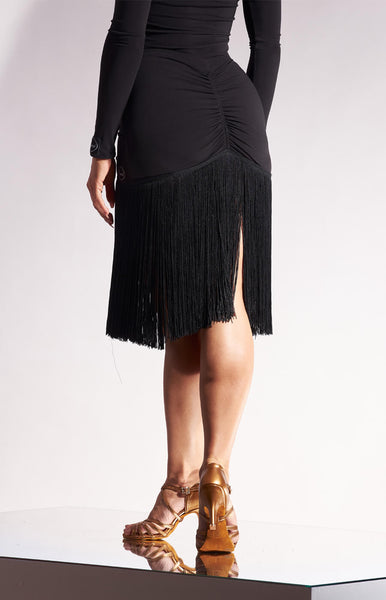 Sasuel Ursula Latin Fringe Skirt