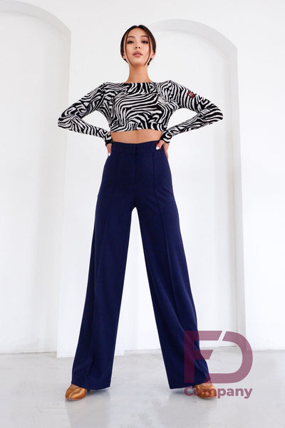 Ladies Crepe Trousers BR-988/1 in Various Colours