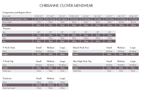 Chrisanne Clover Mens Ballroom Competition Bundle PLUS